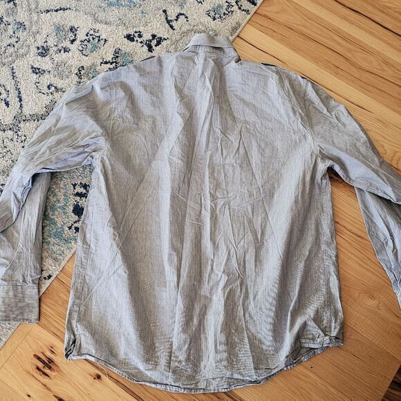 Southpole‎ Button Up VTG Shirt Men’s Sz XL Roll Tab Long Sleeve Striped - Picture 5 of 6